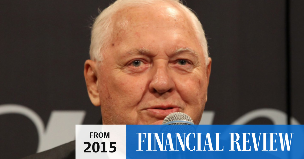 Businessman Alan Bond dies aged 77